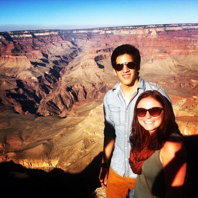 Our first trip to AZ, Anthony's first trip to the Grand Canyon - 2014