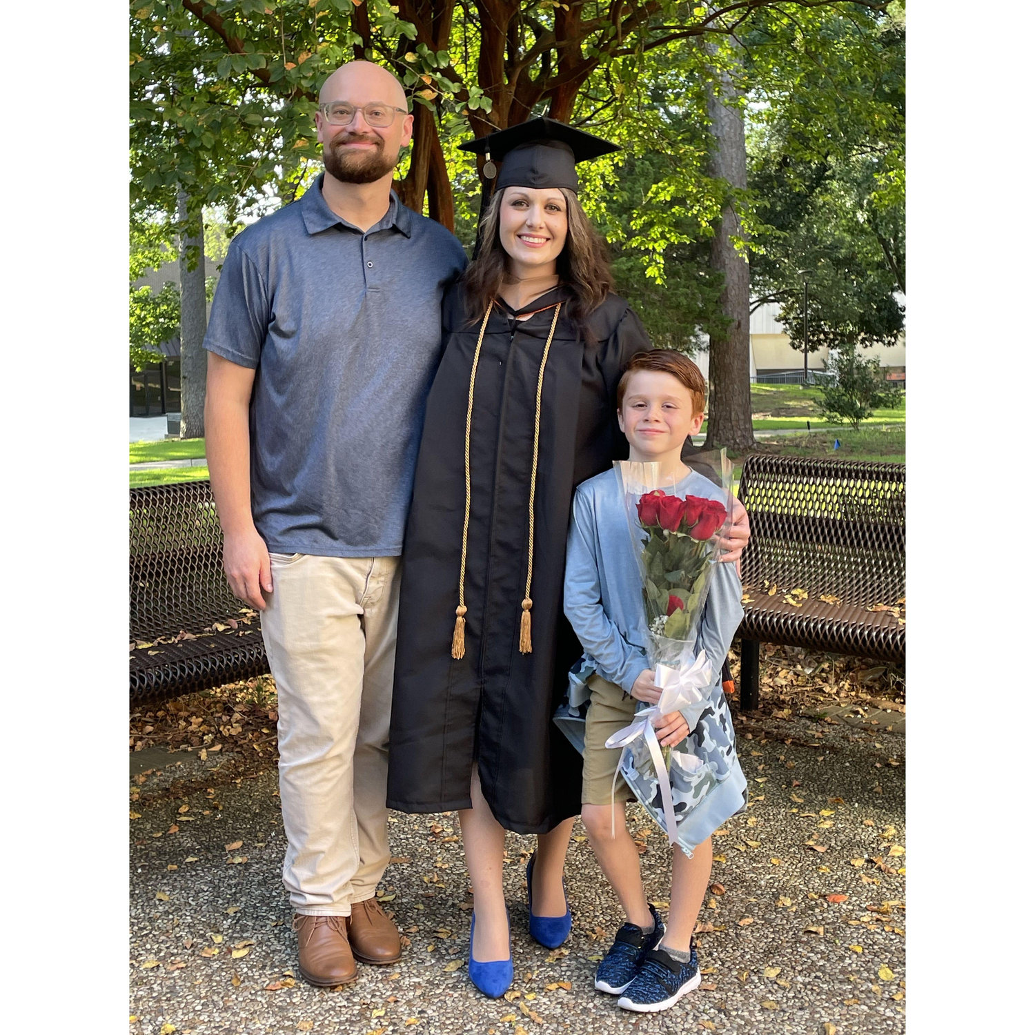 Shana's Masters graduation day!