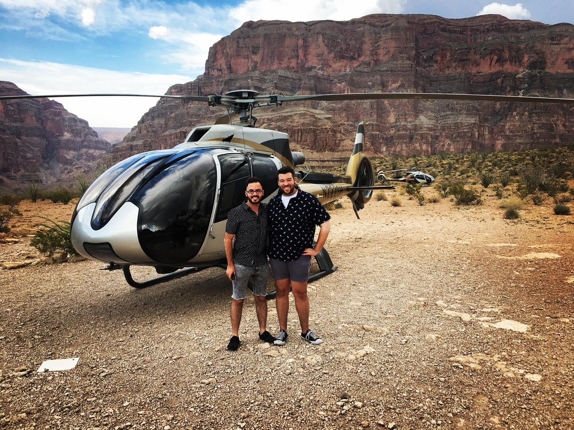 Grand Canyon Helicopter Ride, July 2017
