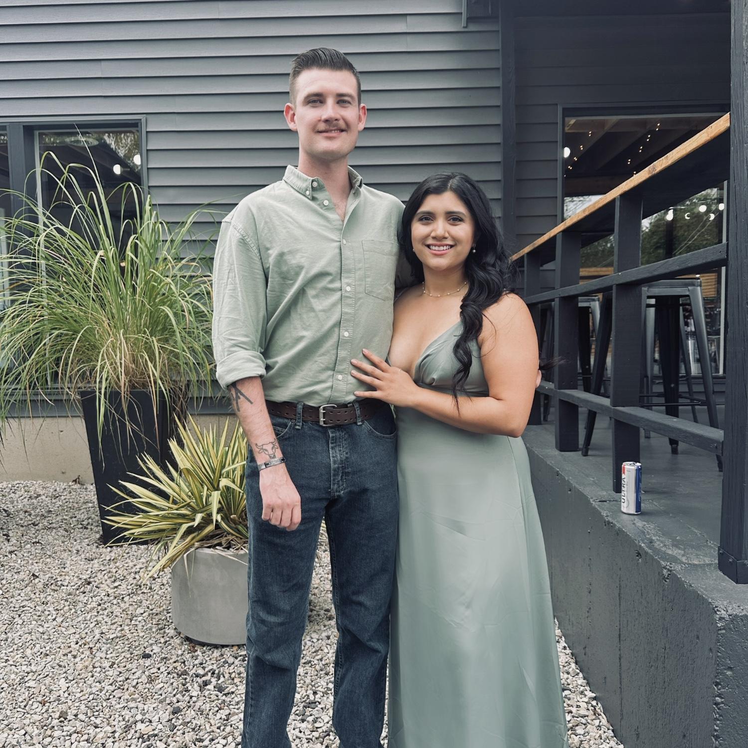 Another wedding we attended together. We just love, love.