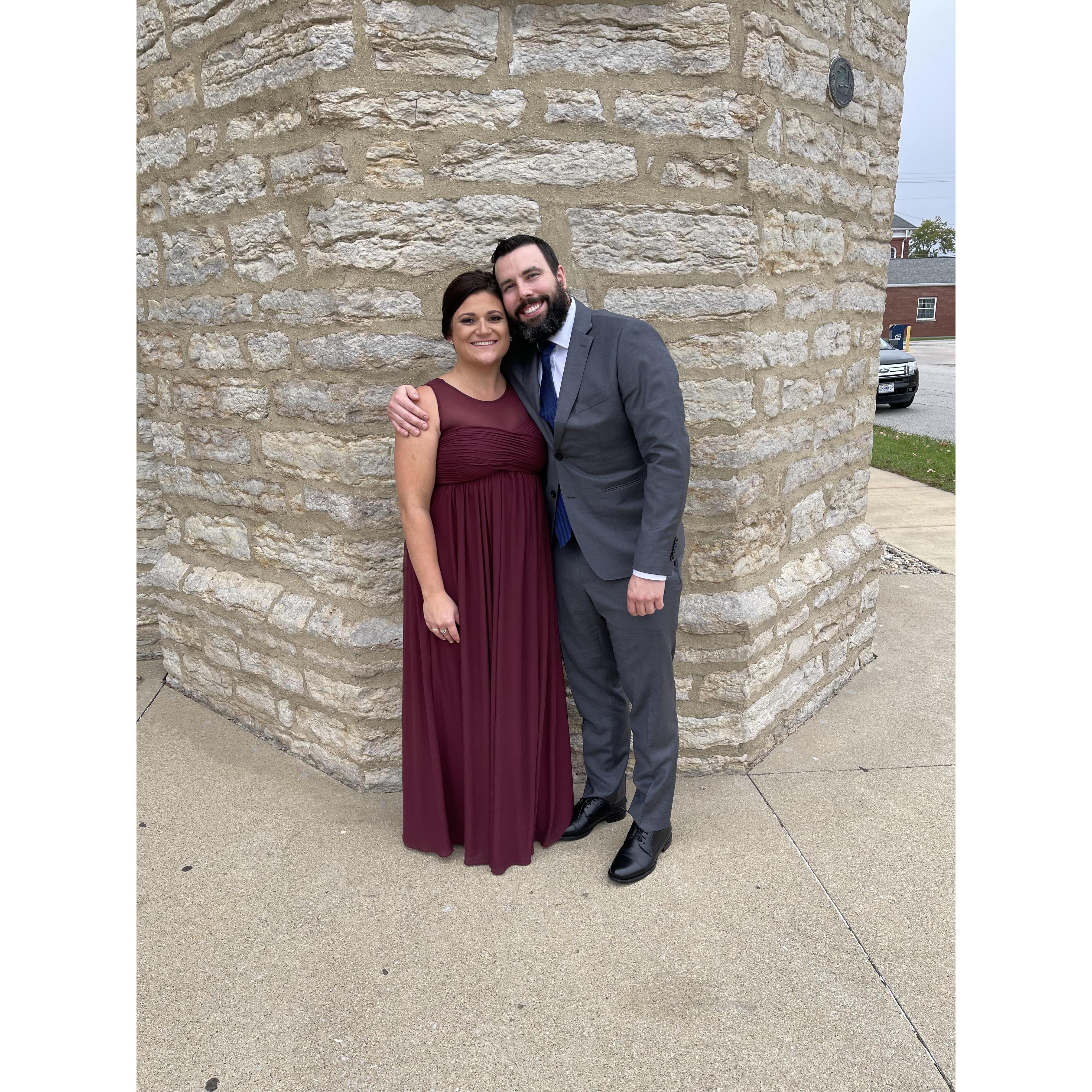 My sister, Jessica's Wedding in Breese, IL in October 2021.