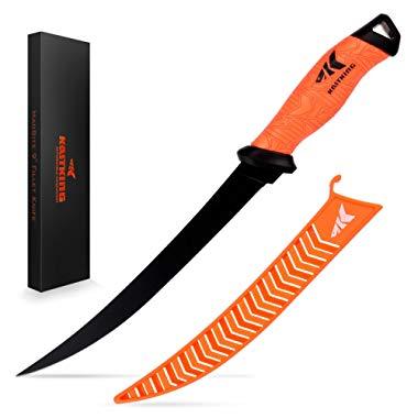 KastKing Fillet Knife 9 Inch, Professional Level Knives for Filleting Fish, Boning Meat And Processing Any Food.