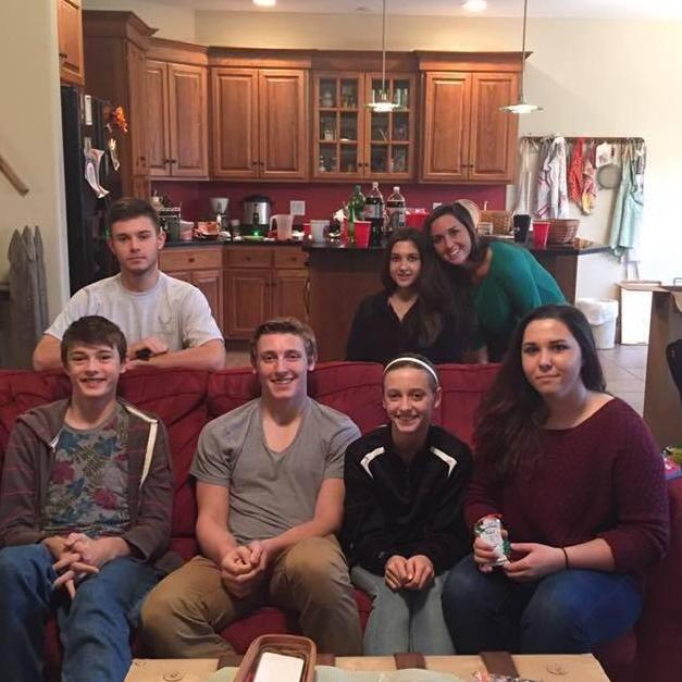 Noah, Bret, Aidan, Payton, Kaitlin, Eva & Logan