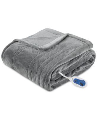 Beautyrest - Heated 60 x 70 Plush Throw