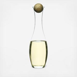 Wine & Water Carafe with Oak Stopper