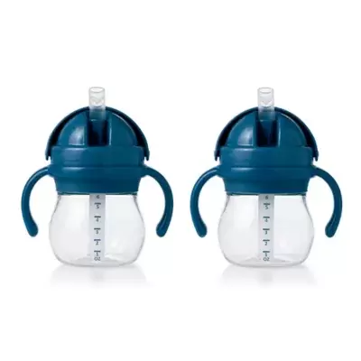 OXO Tot® 2-Pack 6 oz. Straw Cups with Handles