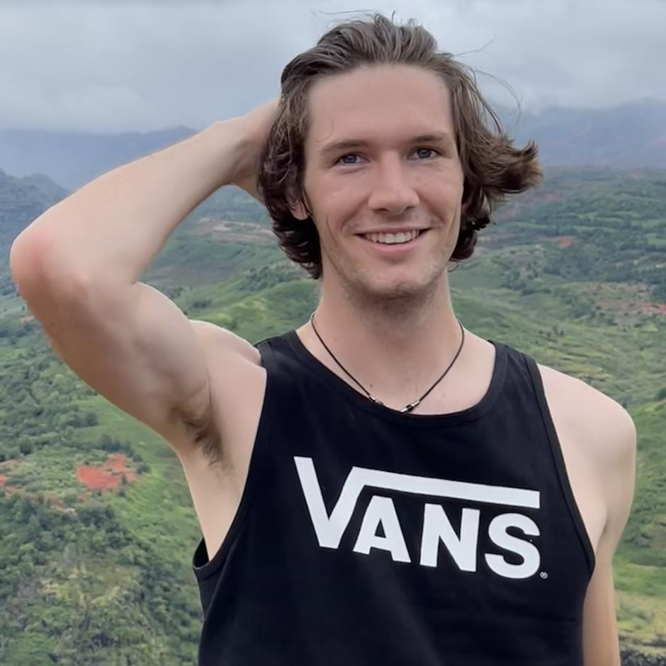 Tyler at -Waimea Canyon, Kauai Hawaii!-