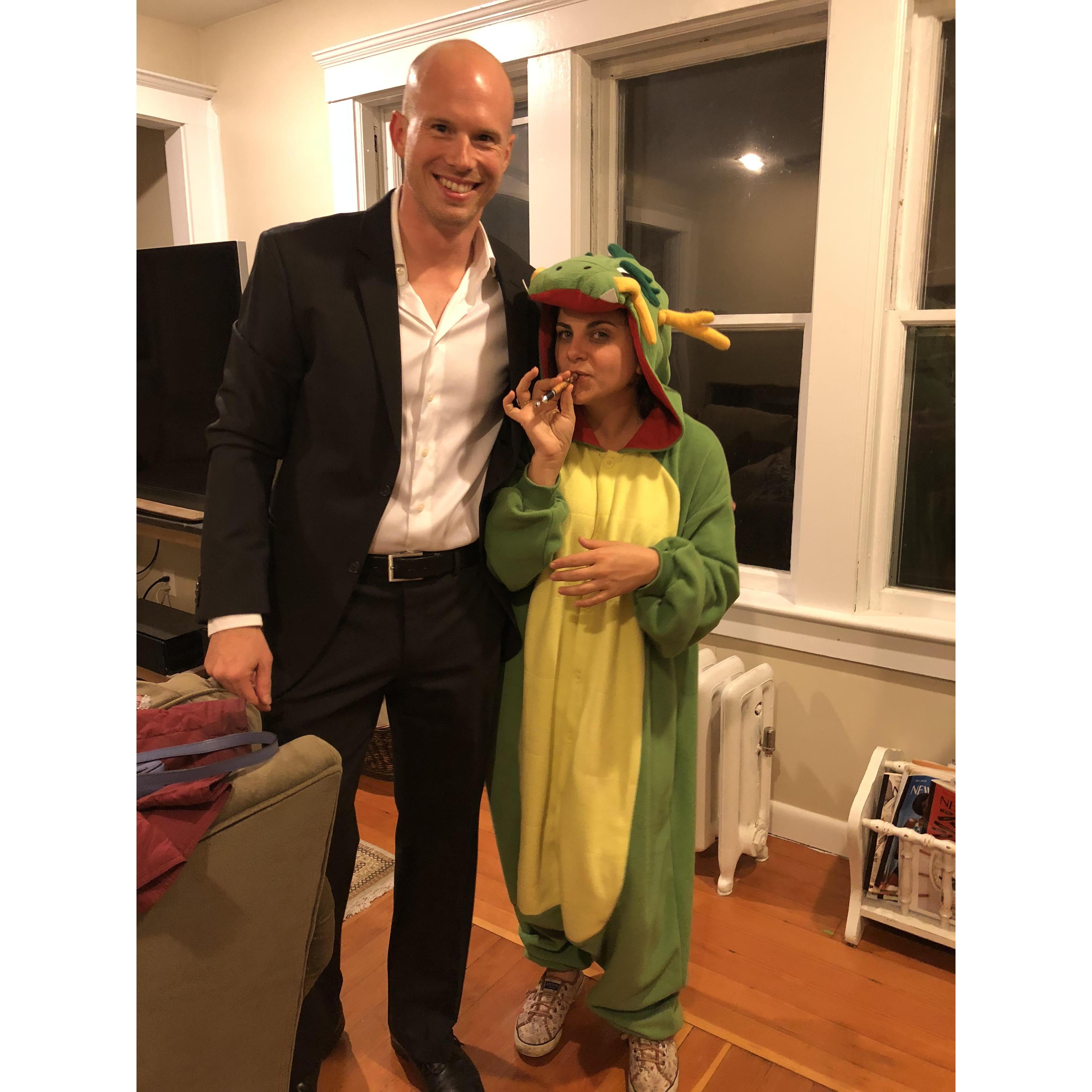 Lex Luther and Puff the Magic Dragon
