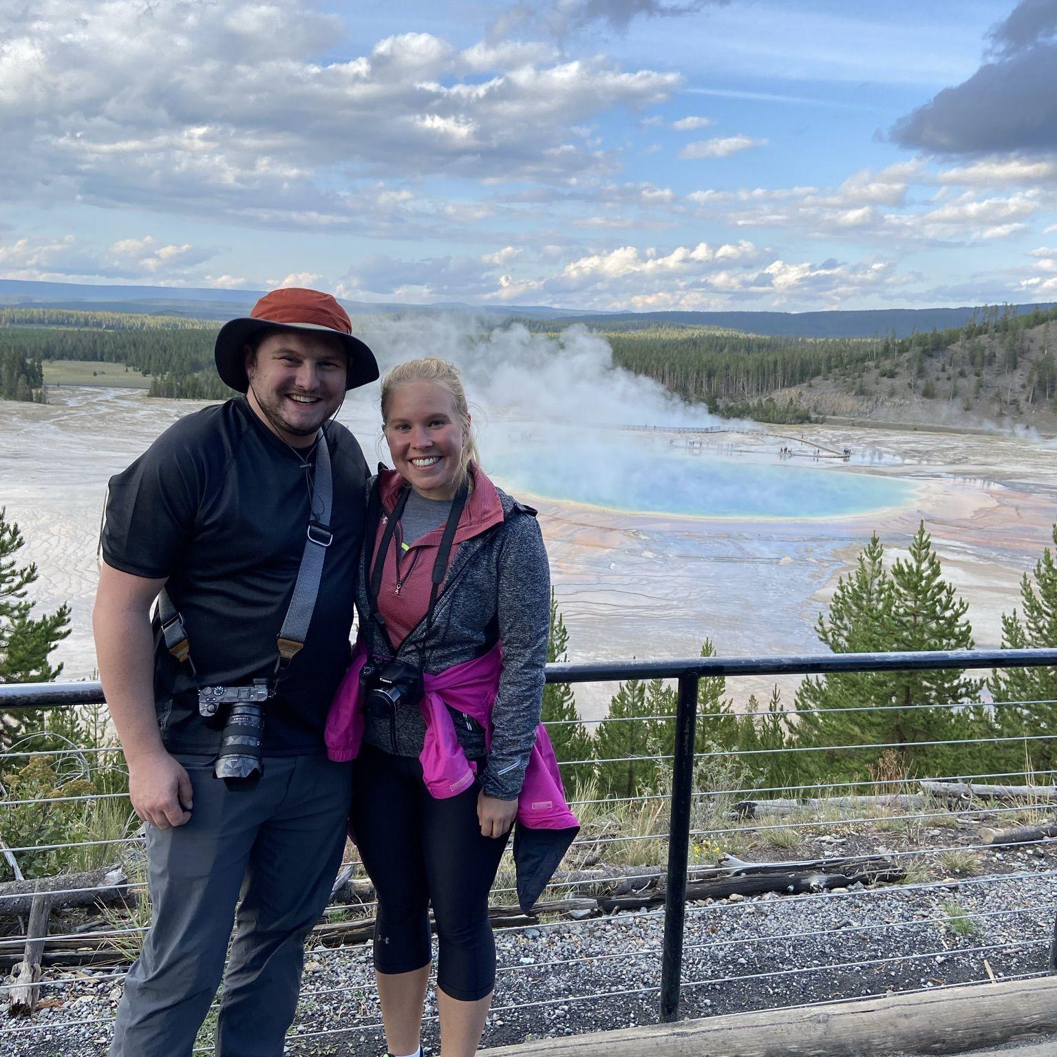 We decided to spend a week tent camping in Yellowstone National Park. We did not plan on a week of rain, 30 degree temps and no hot water.