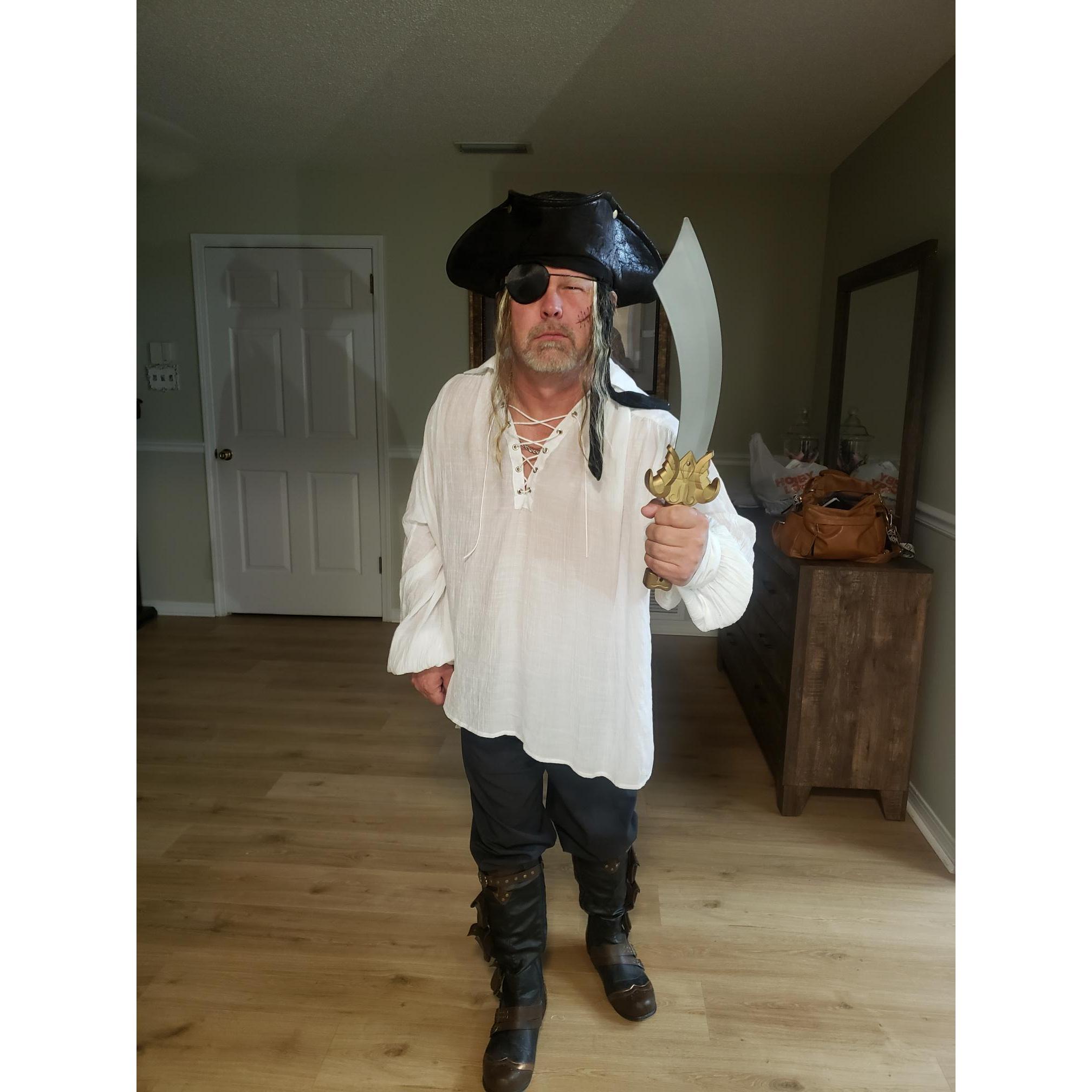 Captain of the Black Pearl...Halloween 2022
