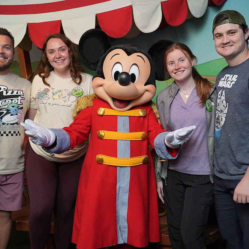 Disney land over spring break