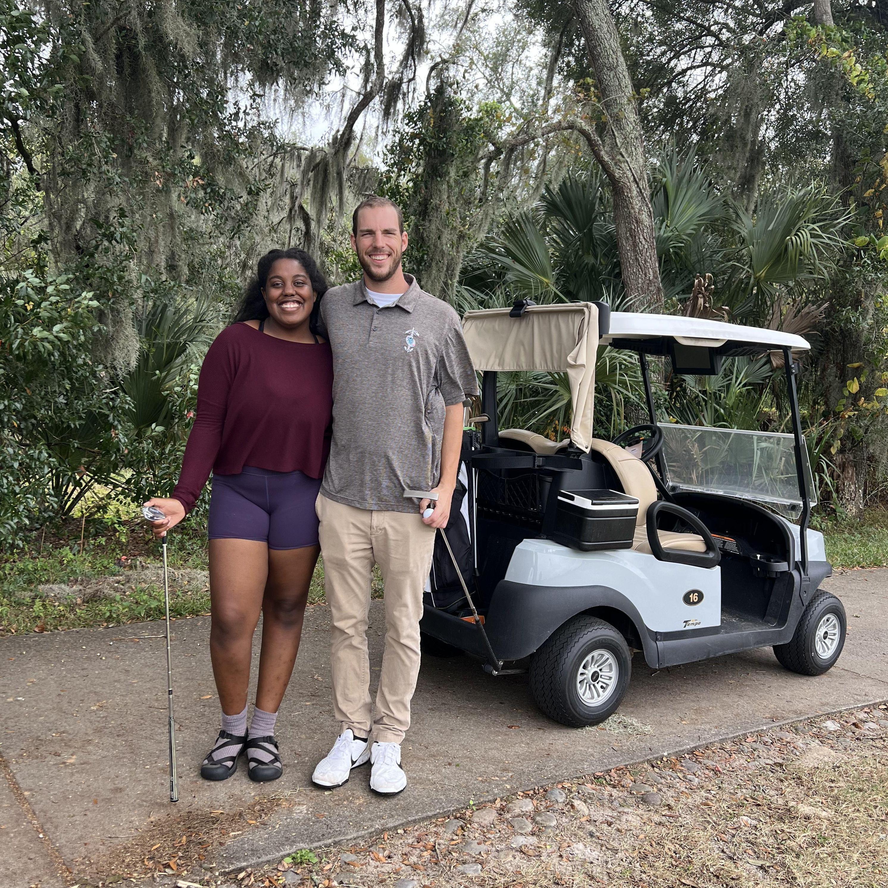 Golfing!