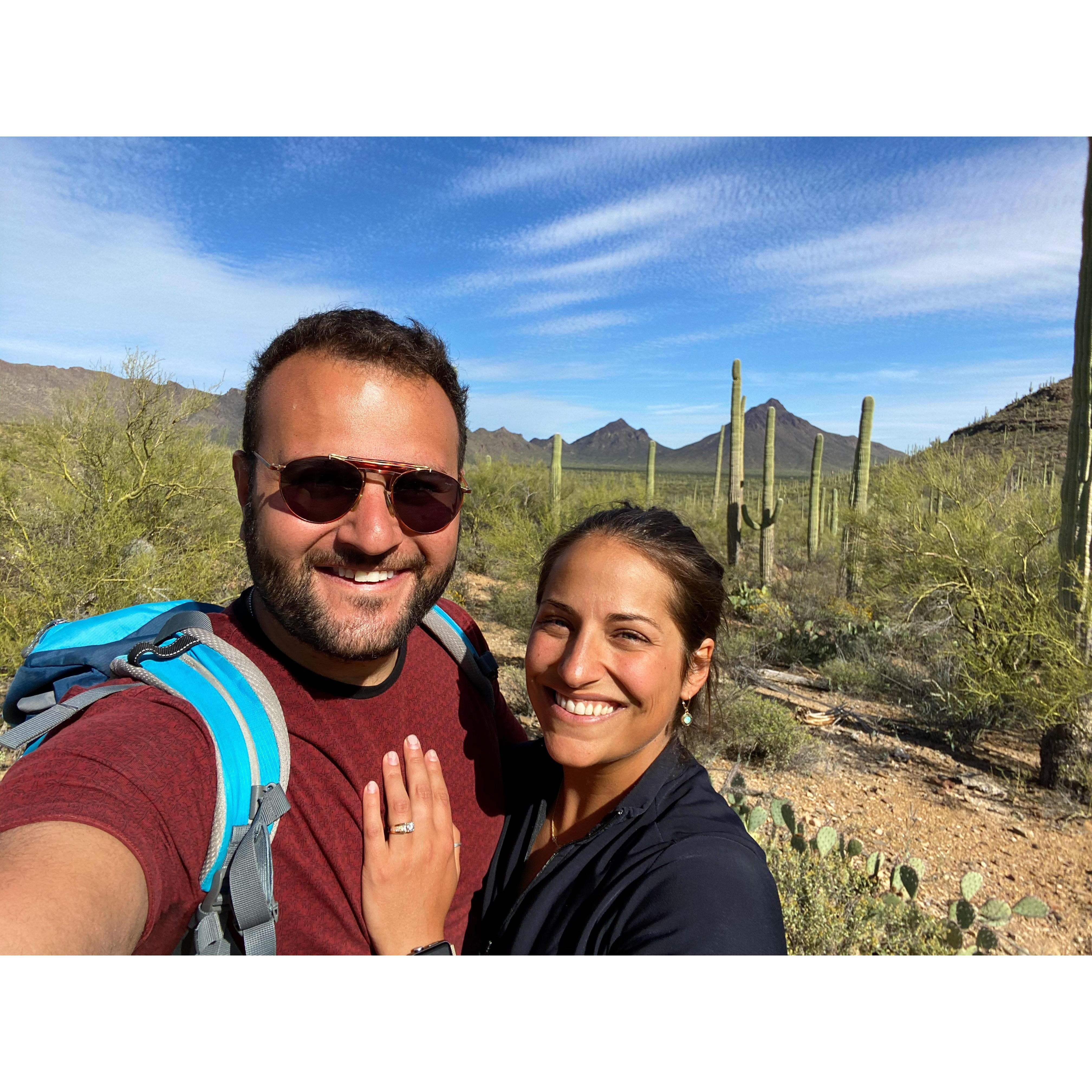 It all started with our engagement...