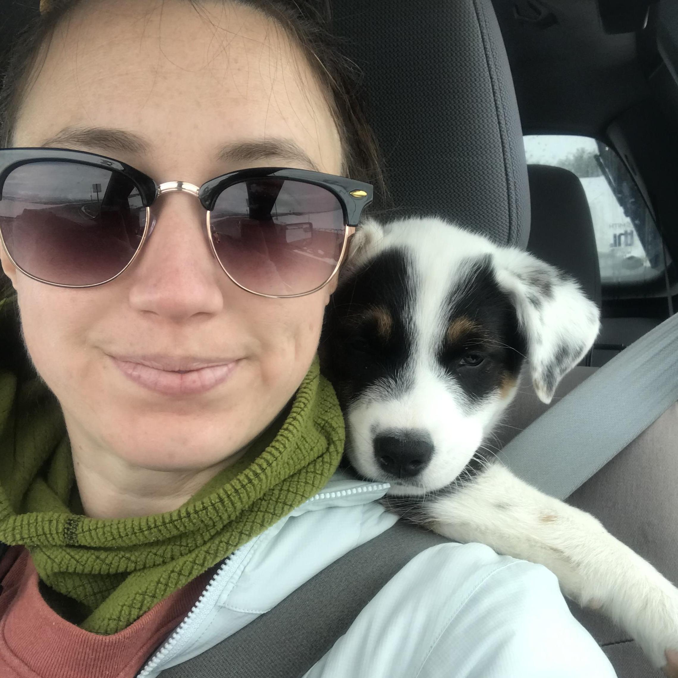 Dyno joined the family in March 2021 on our way home from our honeymoon in Jackson Hole.