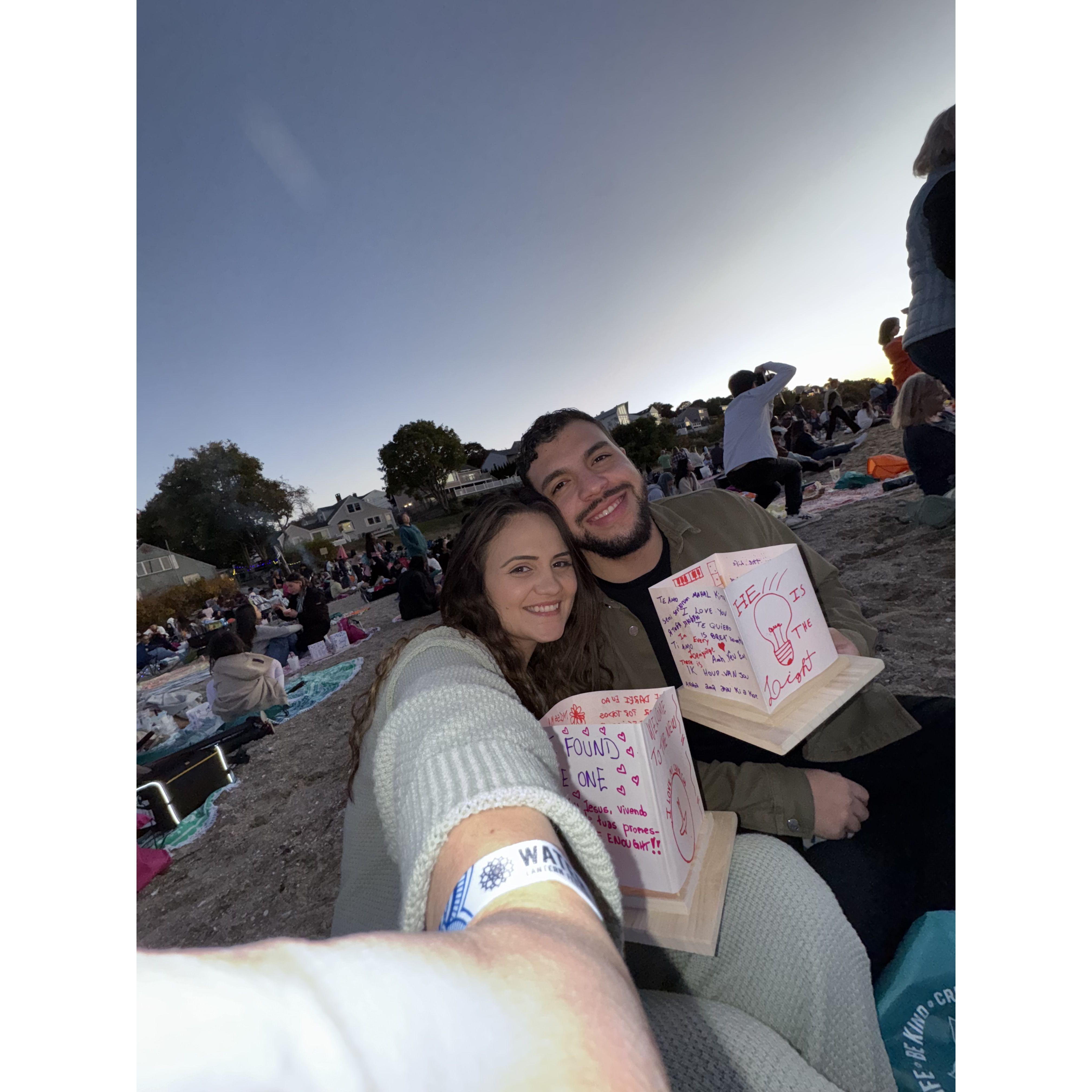 Tempo de qualidade juntos, festival de luzes 2024.