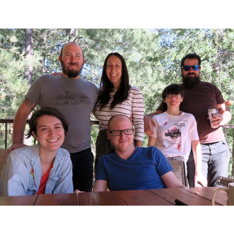 Fancy cabin weekend for Matt's birthday, June 2018
