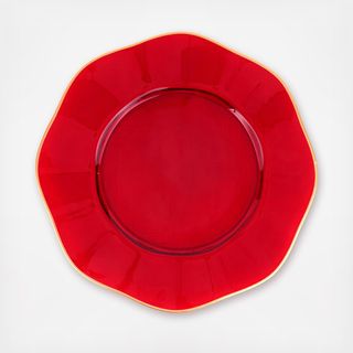 Holiday Glass Charger Plate