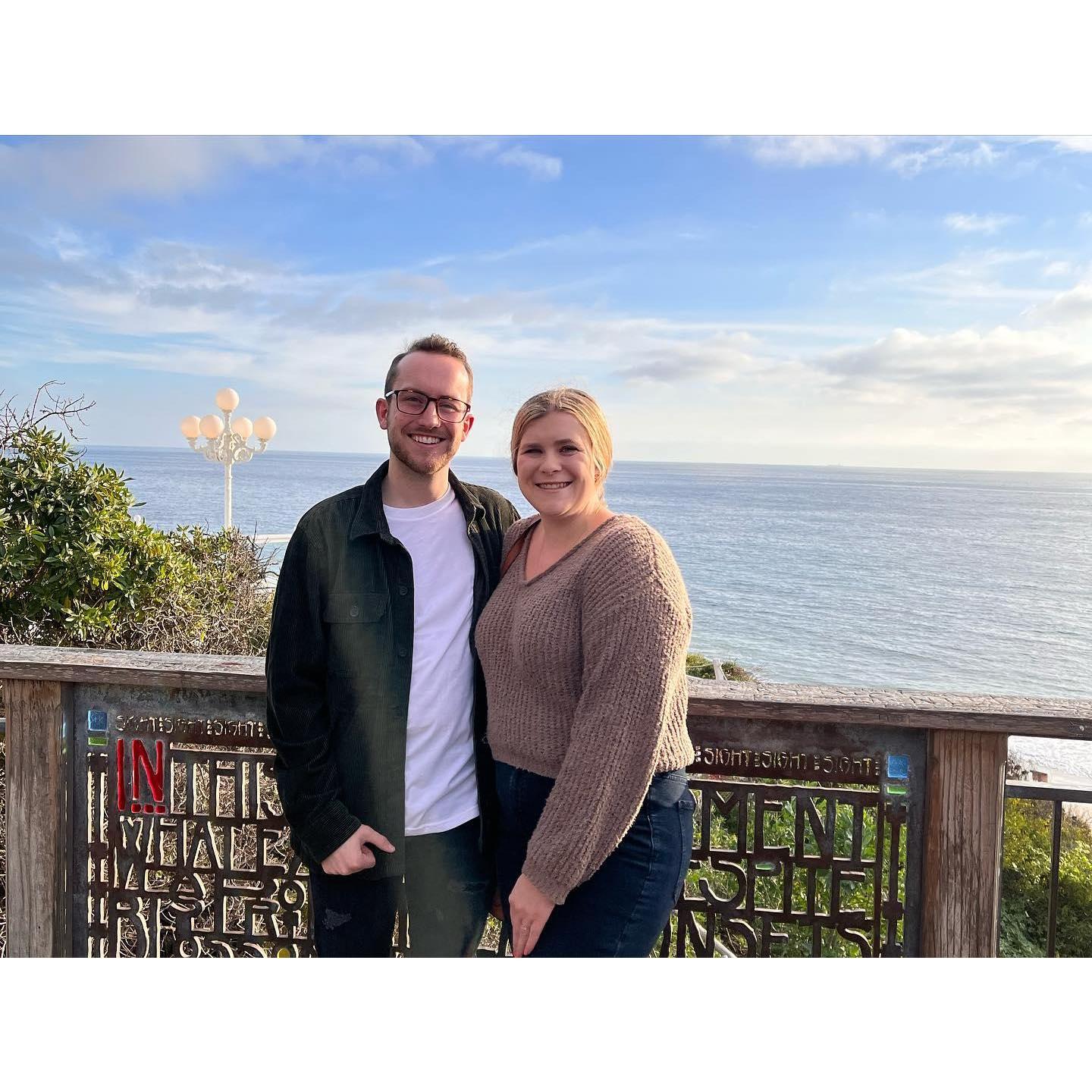 Our first night in Laguna Beach