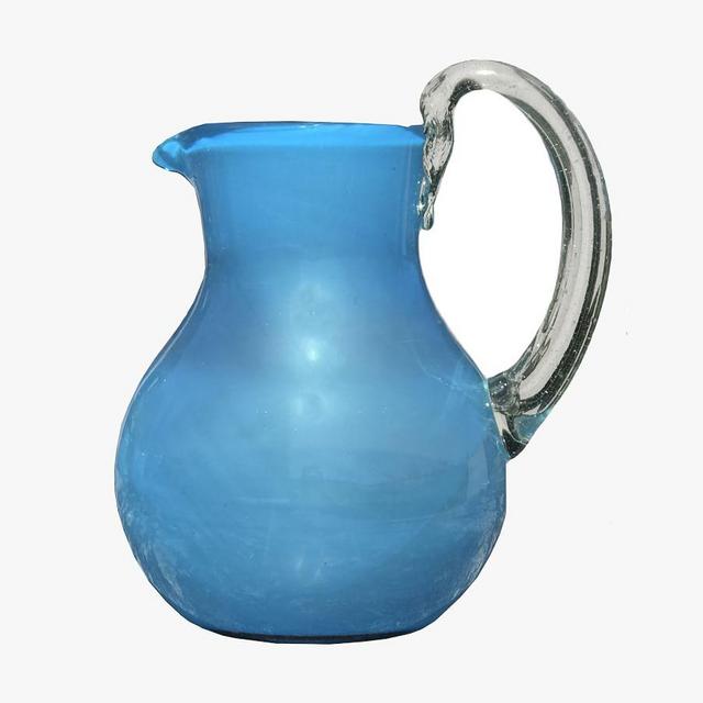 Azul Recycled Glass Pitcher