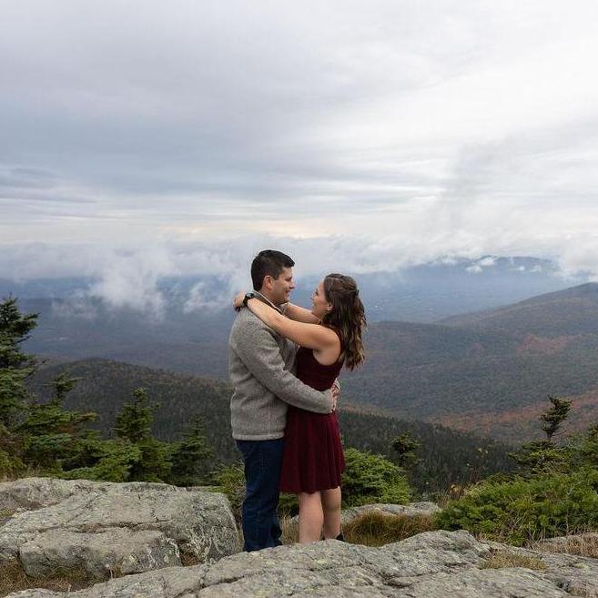 Engagement Photo's at the top of K1