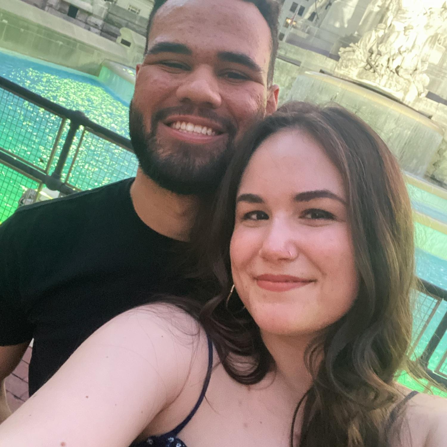 This is one of our first photos together :)