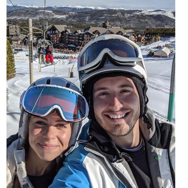 One of our other favorite CO activities: Skiing!