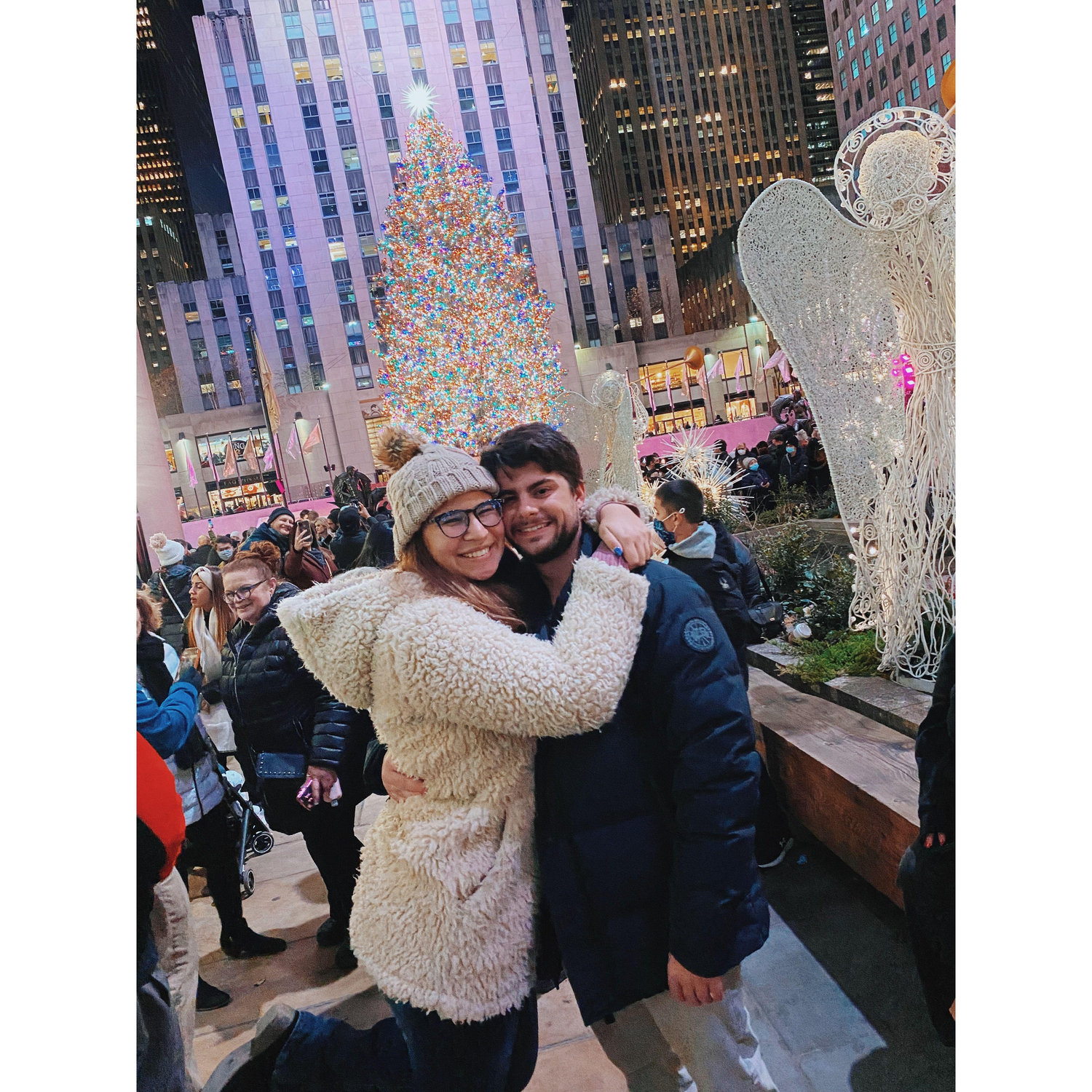 Visiting Tim in NYC at Christmastime 2021