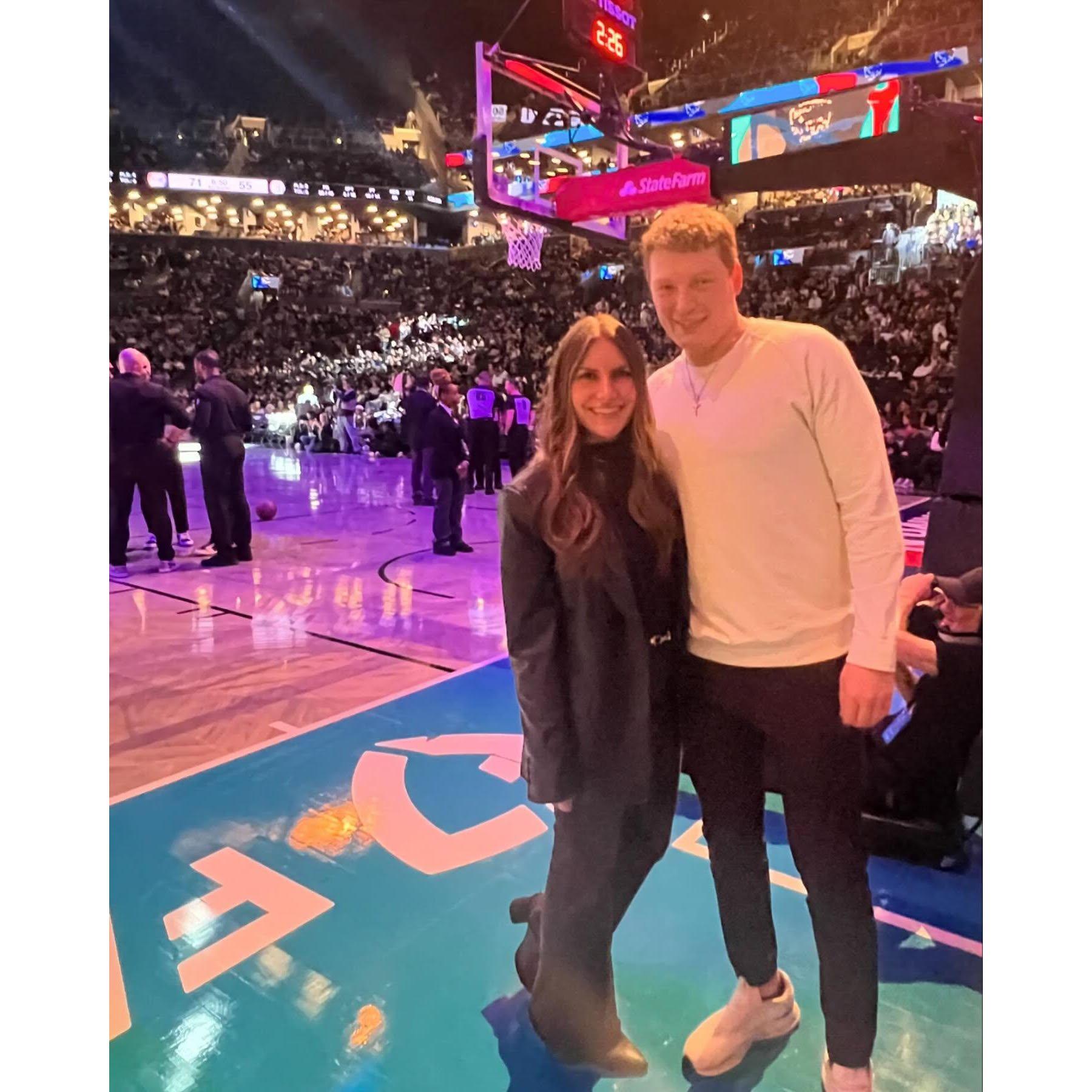 First Nets game at Barclays Center!