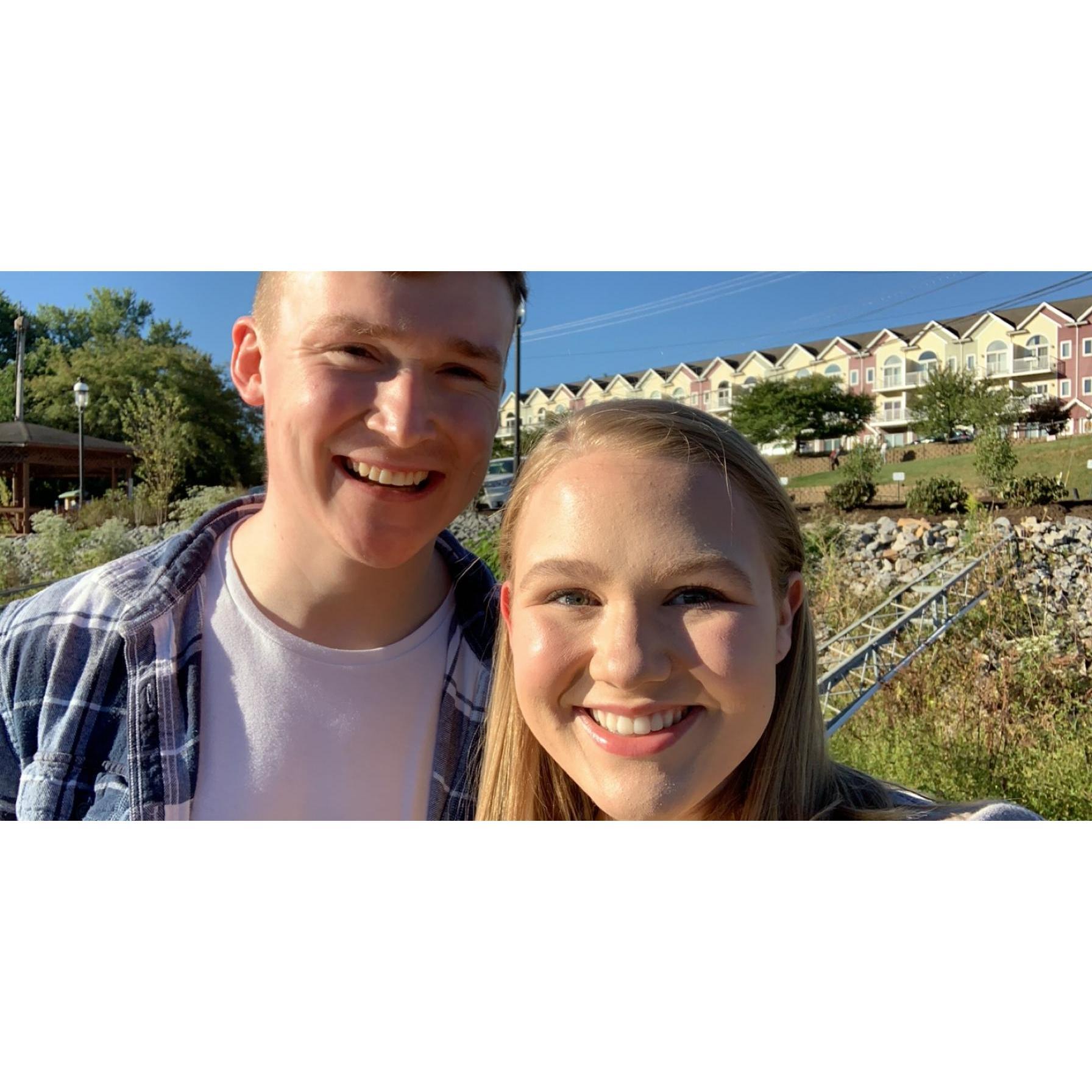 Our first picture together!