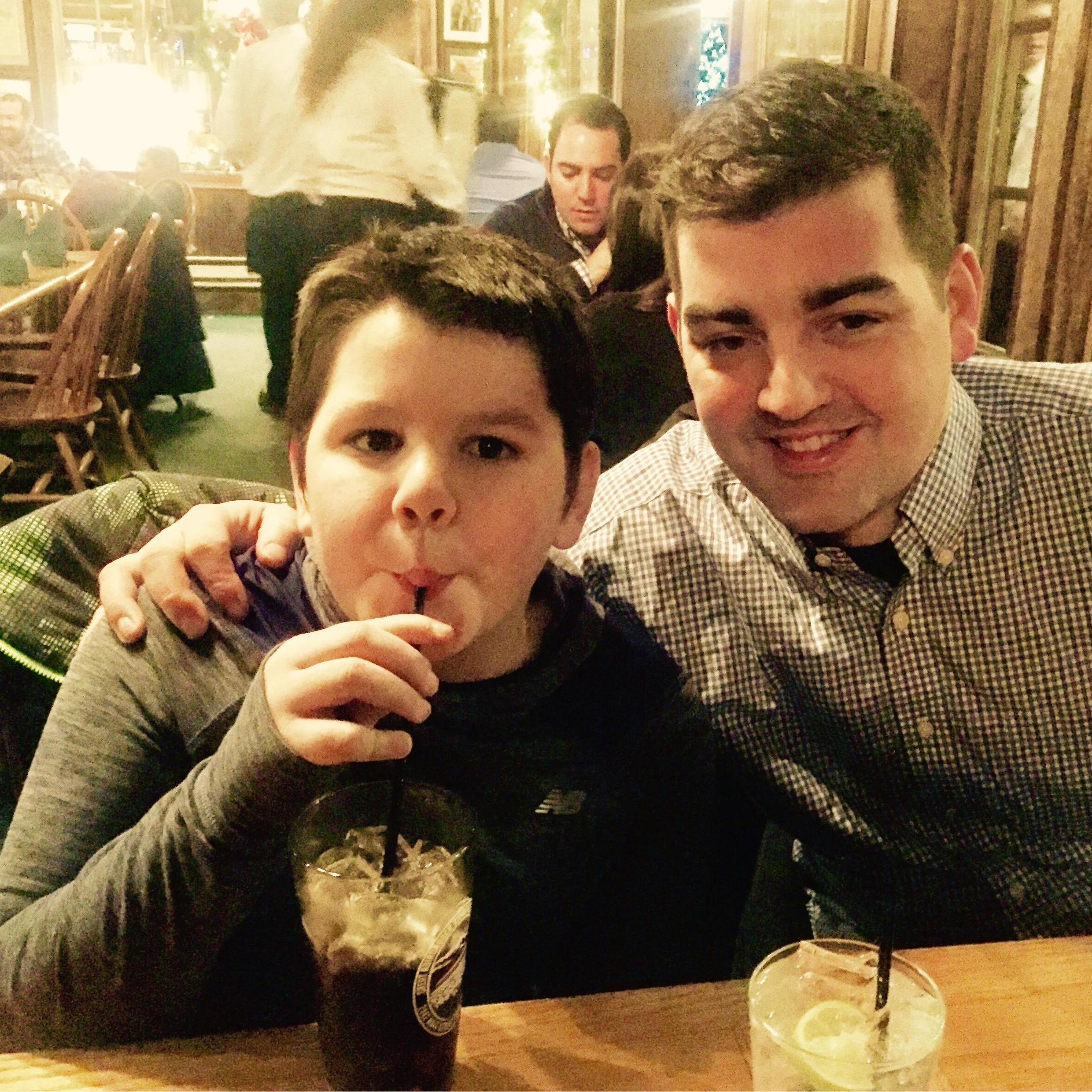 Aaron and Brian, Lake Placid, NY.