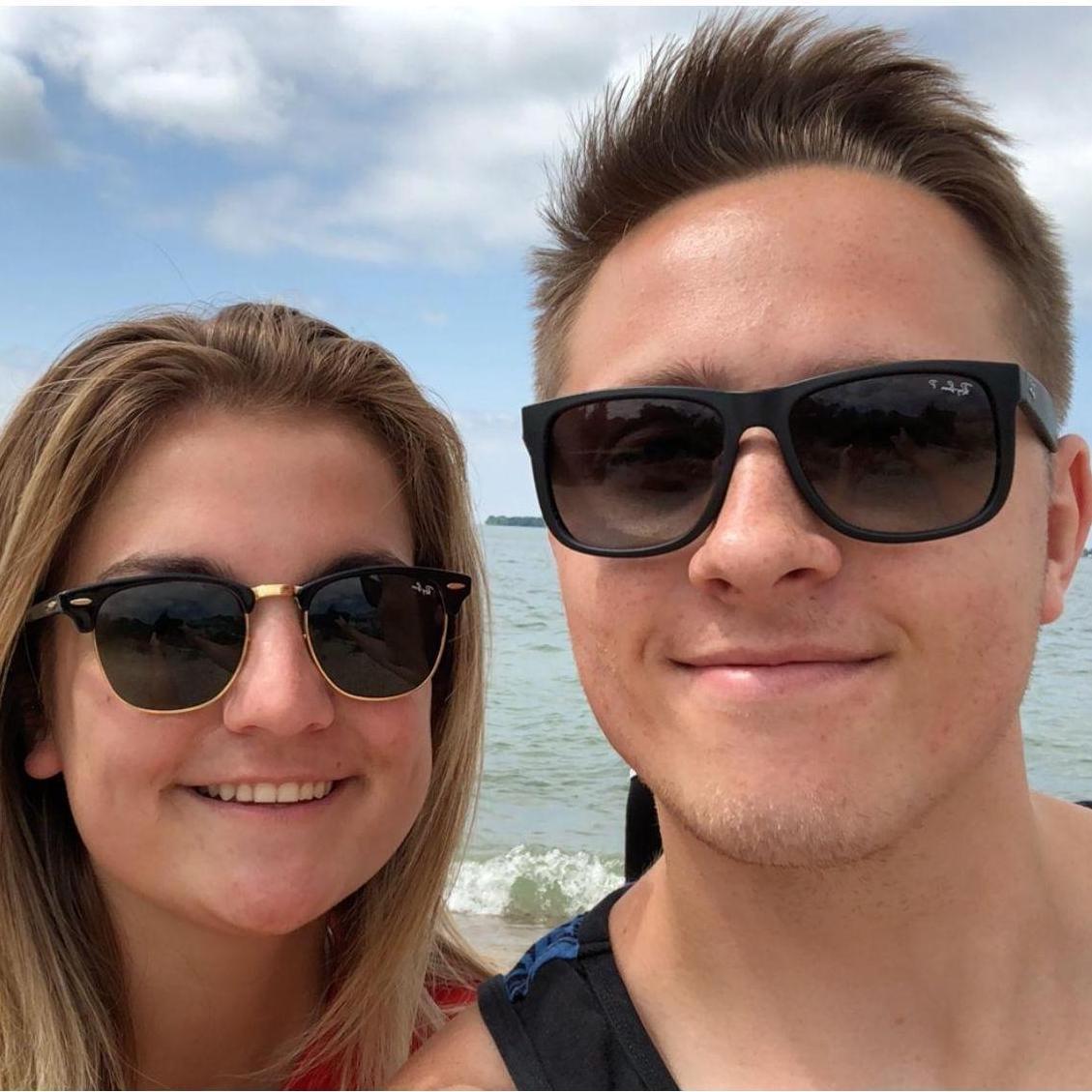 First time up to Lake Erie together