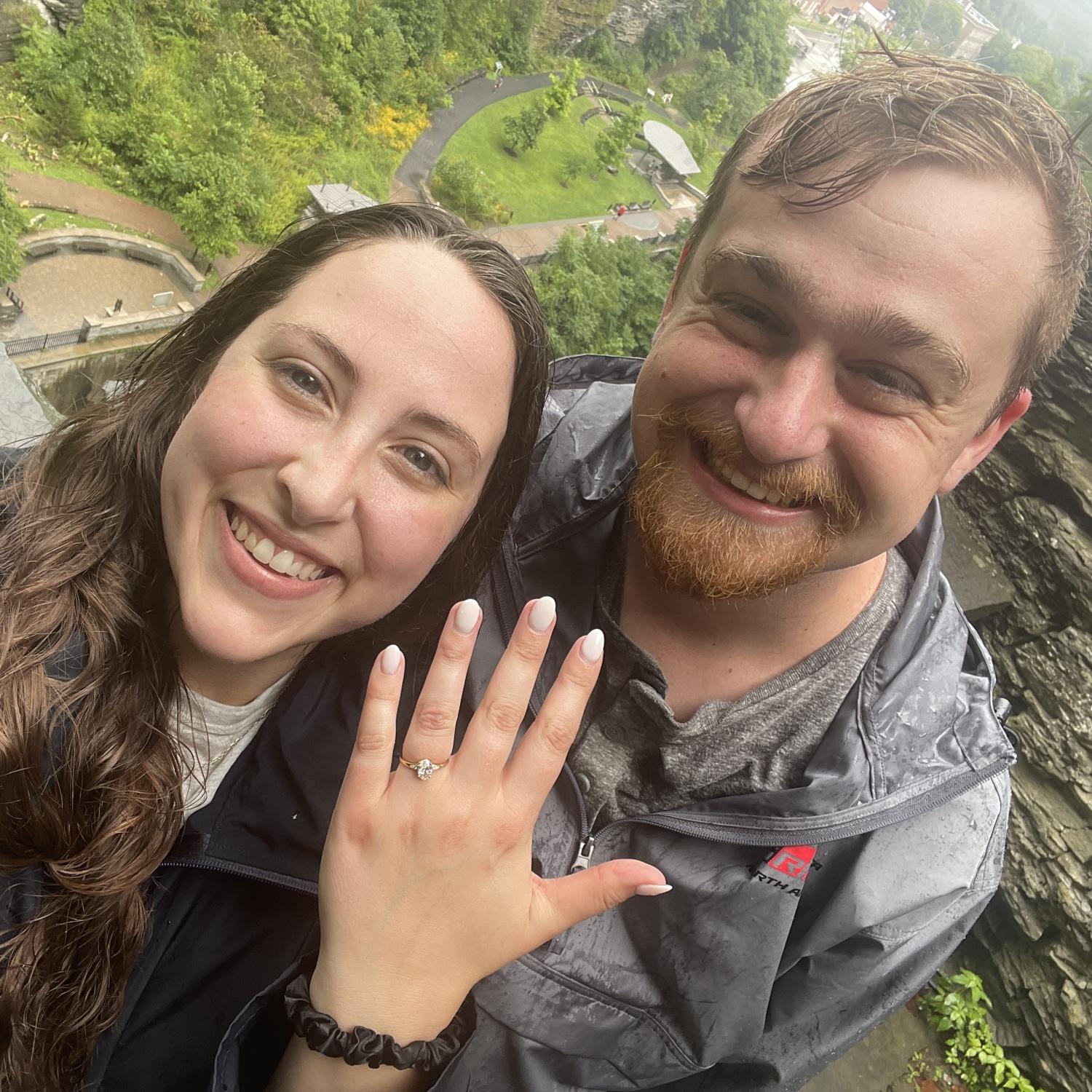August 18, 2024 - yay, we're engaged!! π₯