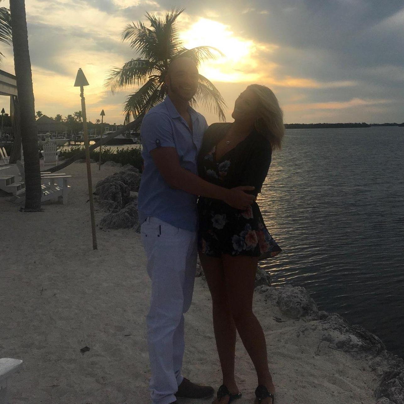 Our first Thanksgiving as fiancee's! 

Florida Keys 11/18/18