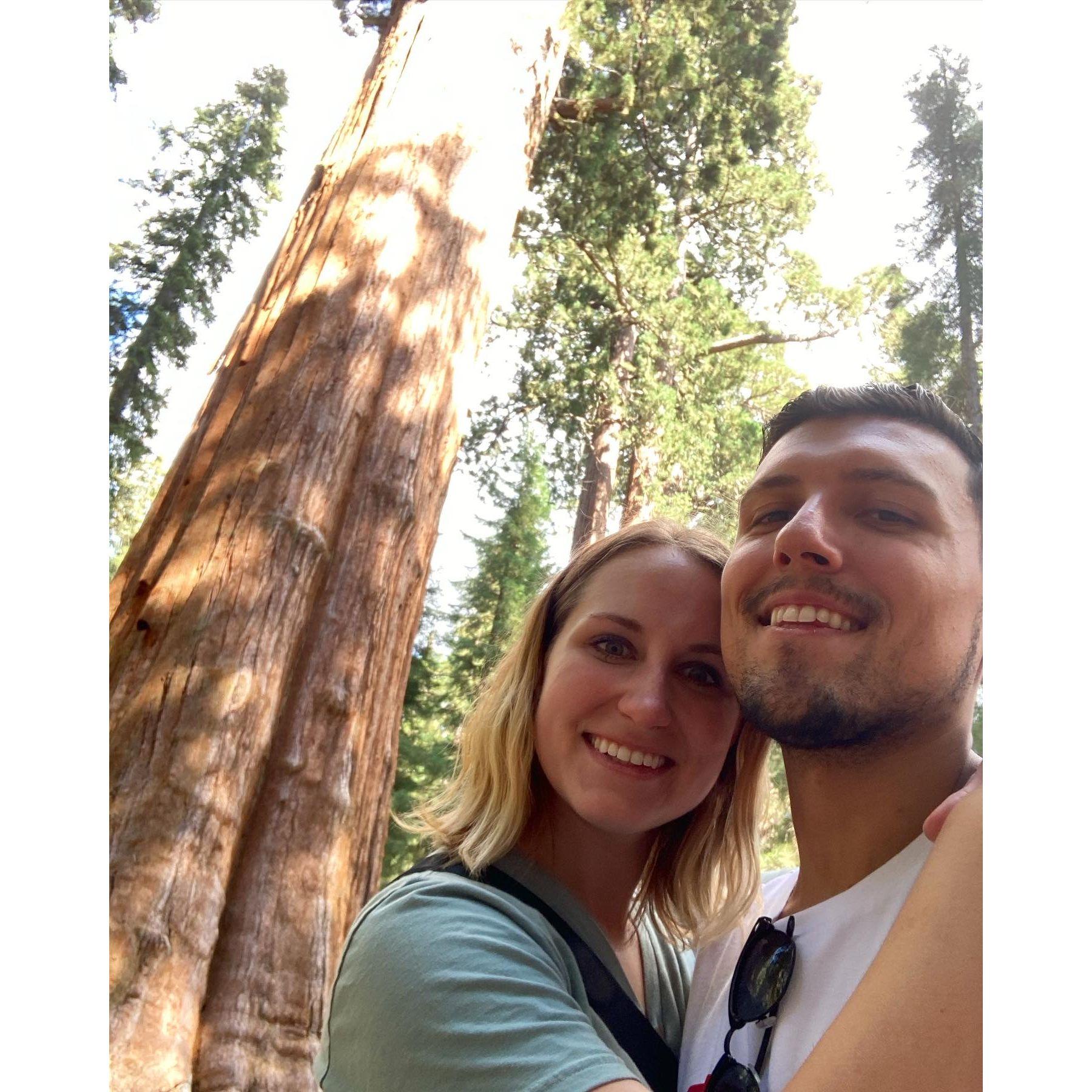 Shortly after we started dating, Leiya moved to Las Vegas for a few months in 2020 to house sit for her parents. 

Jack came out to visit and we road-tripped to Sequoia National Park!