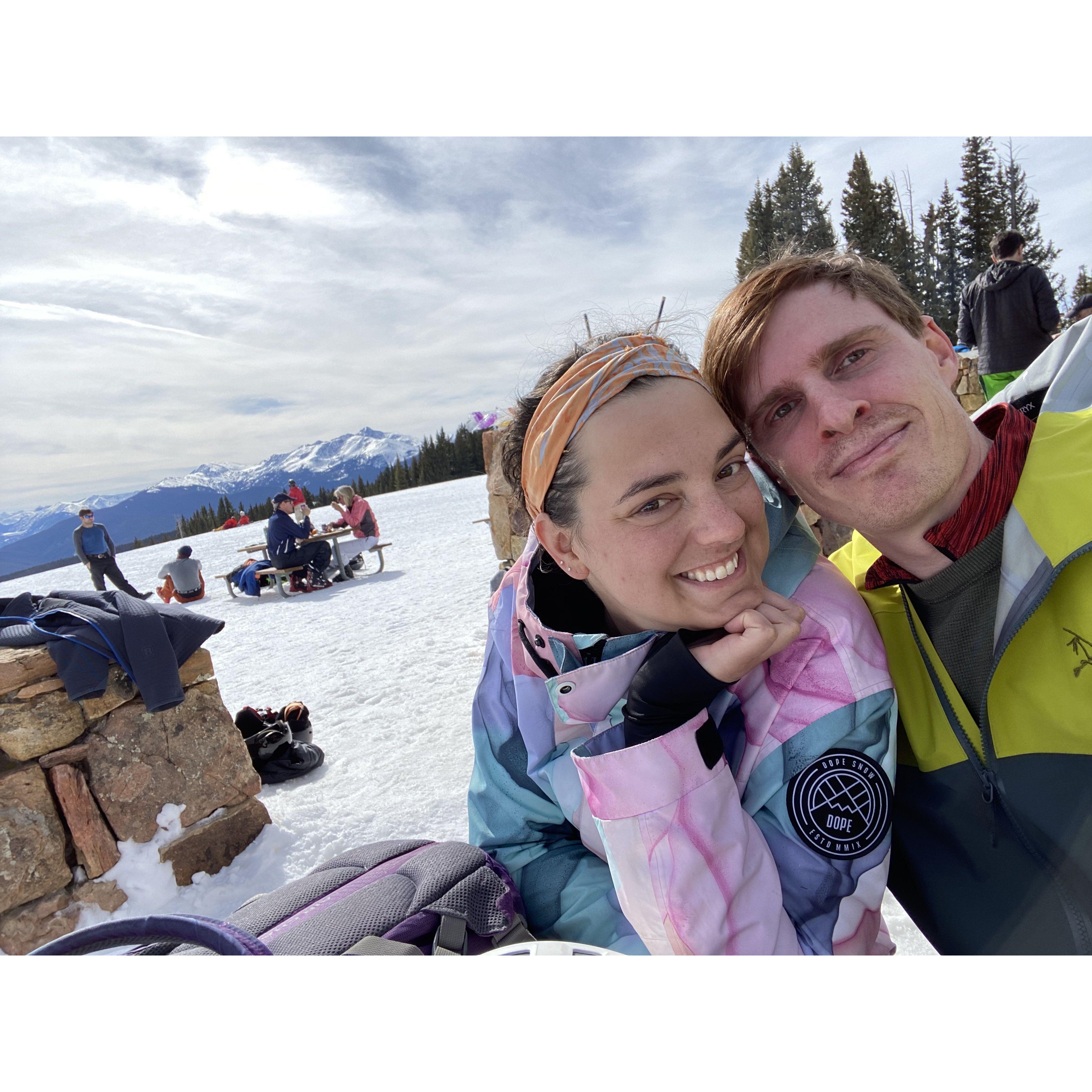 Our First Picture Together March 2022