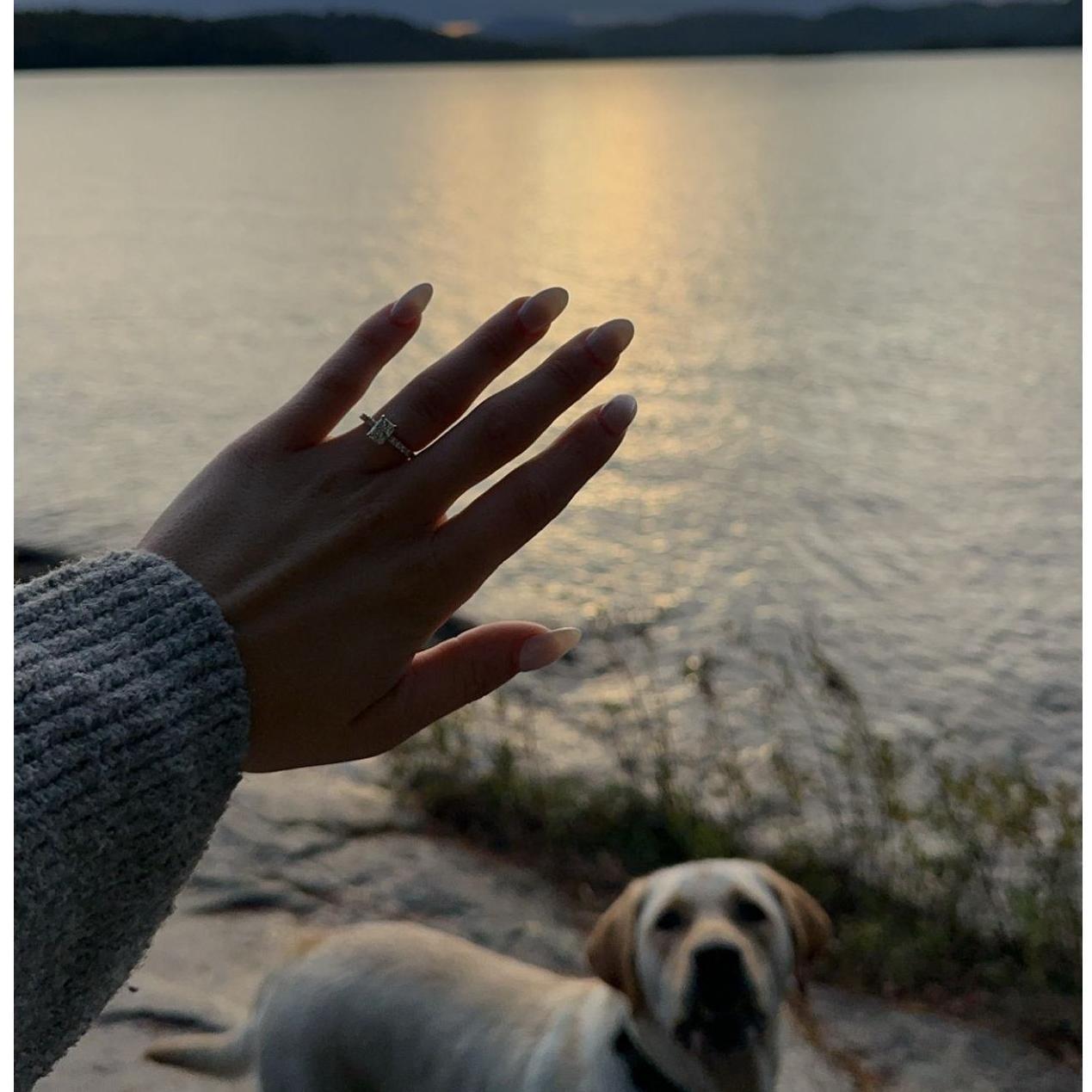 Right after he Proposed