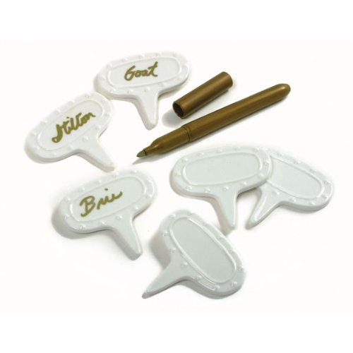 Norpro 347 Cheese Marker Set with Pen, 7-Piece