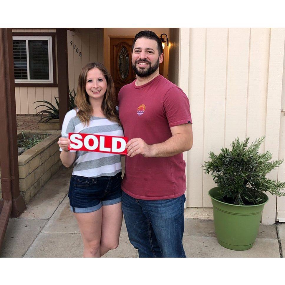Moving into our first house together, October 2019