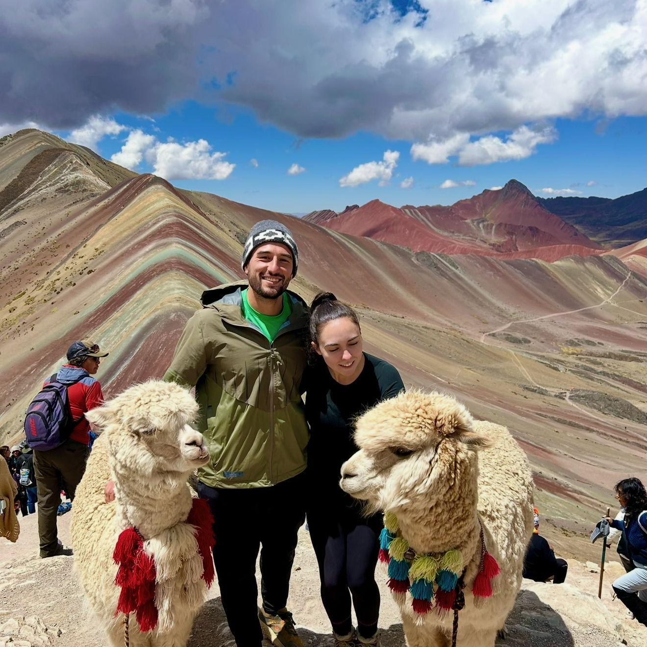 We visit Peru and trek Machu Picchu and Rainbow Mountain
