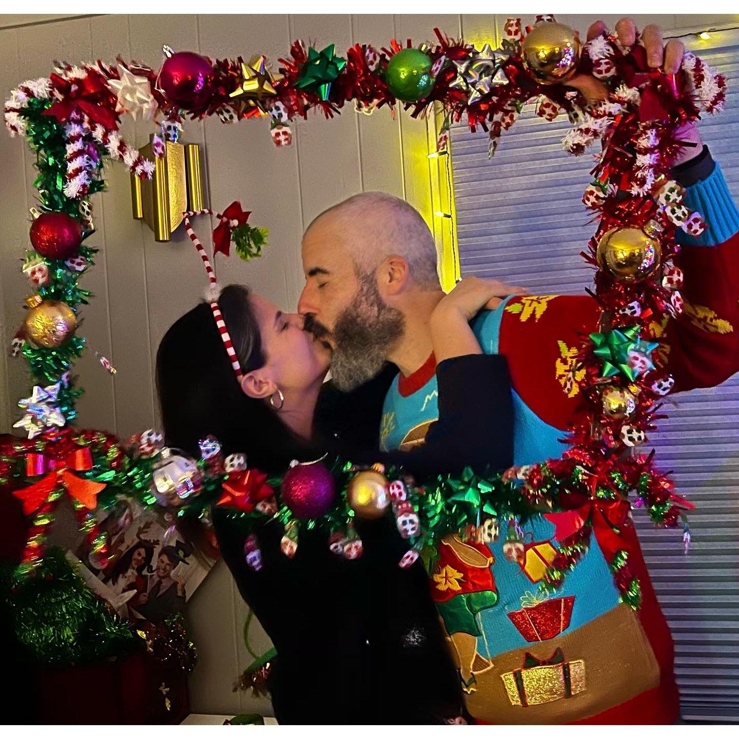 The first ugly Christmas party we hosted