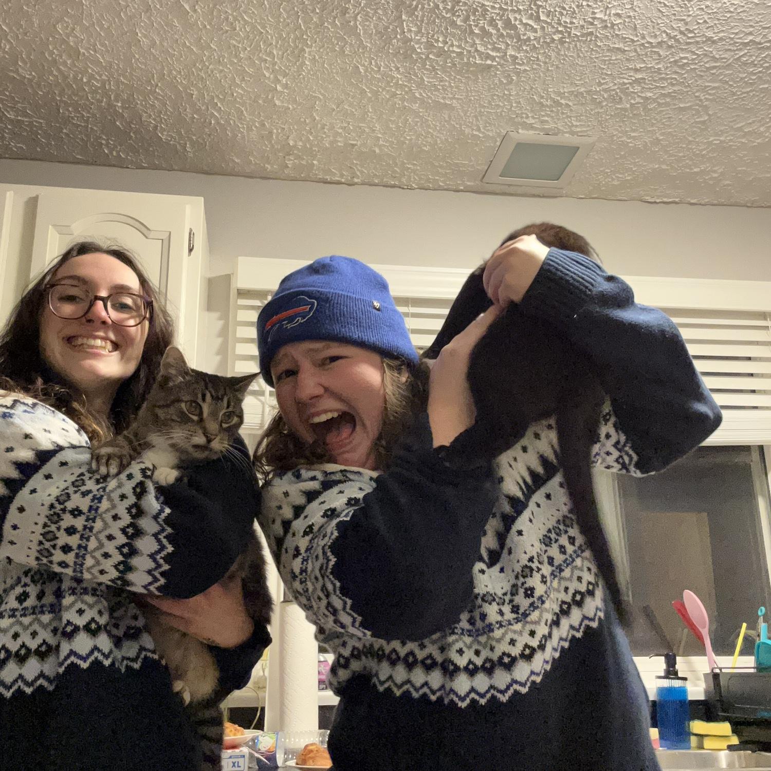 December 3, 2024: We were just trying to take a nice family photo… Legume ruined it.