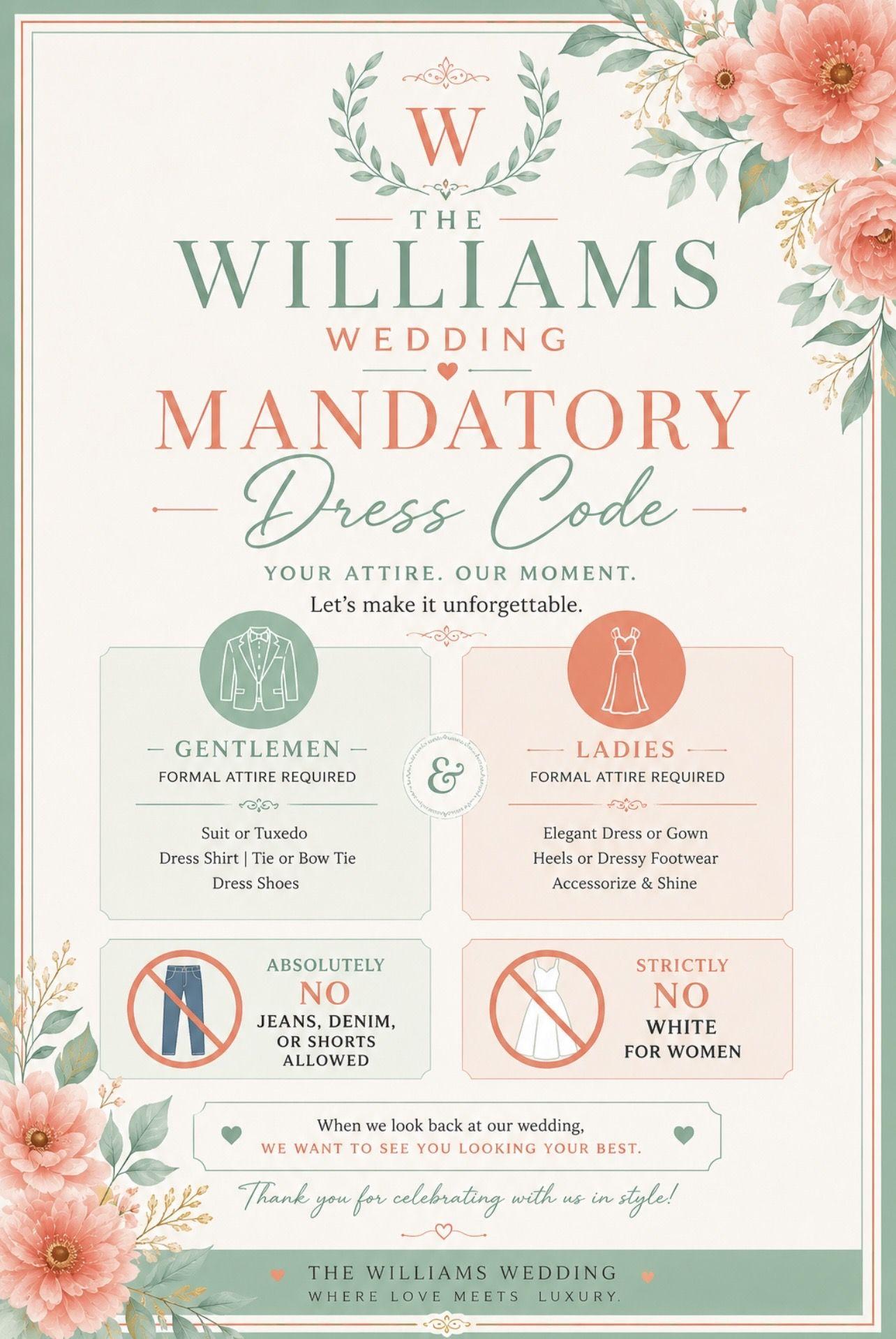 The Wedding Website of Da'Khari Williams and Savannah Edwards