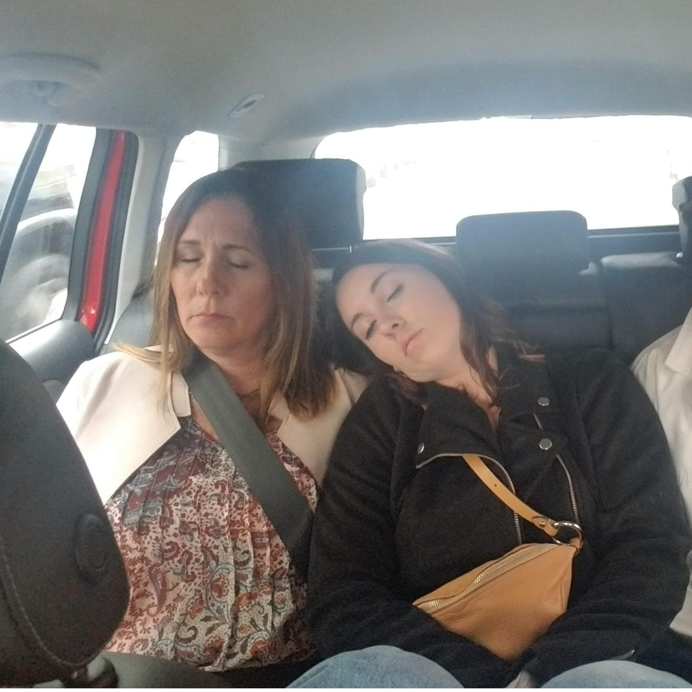 Every car ride over 15 minutes...At least she gets it honest!