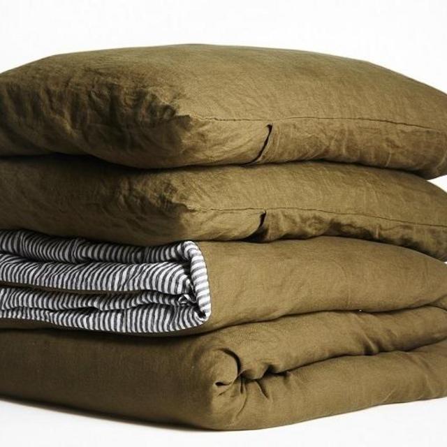 Olive / Charcoal Stripe