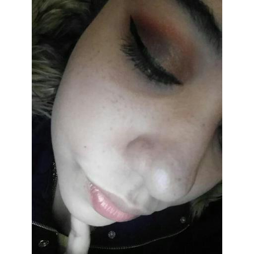 Mariette's face with good makeup