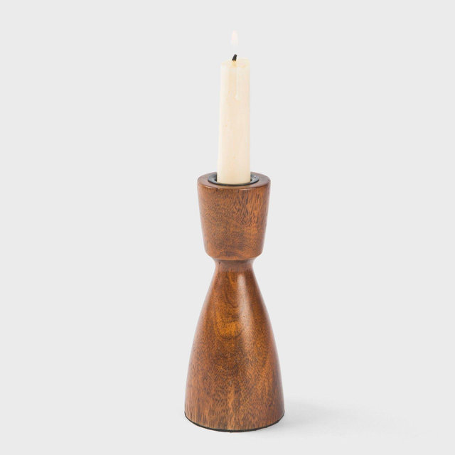 Mela Artisans Hearth Taper Candlestick , Small