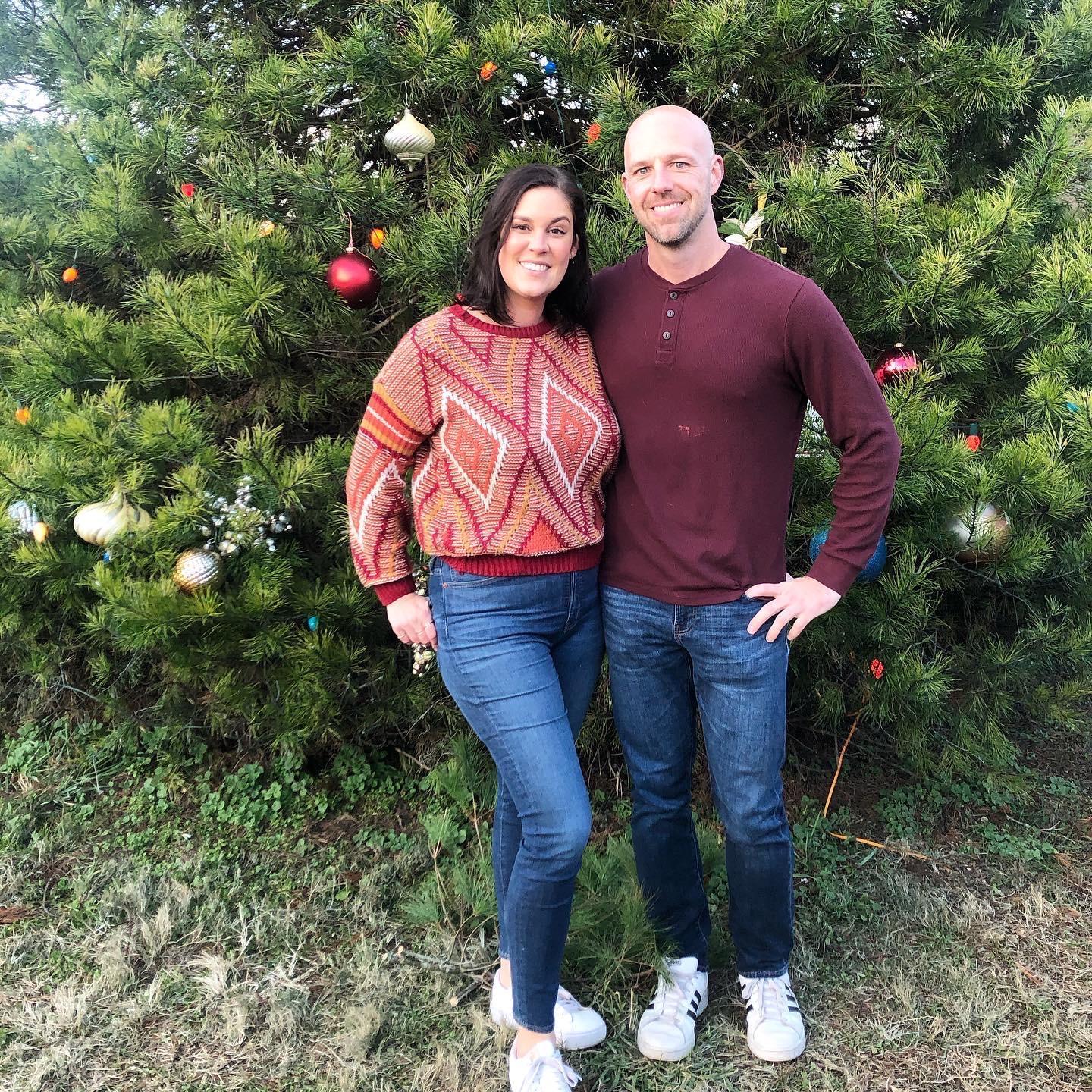 Christmas tree traditions- we always cut down our own!