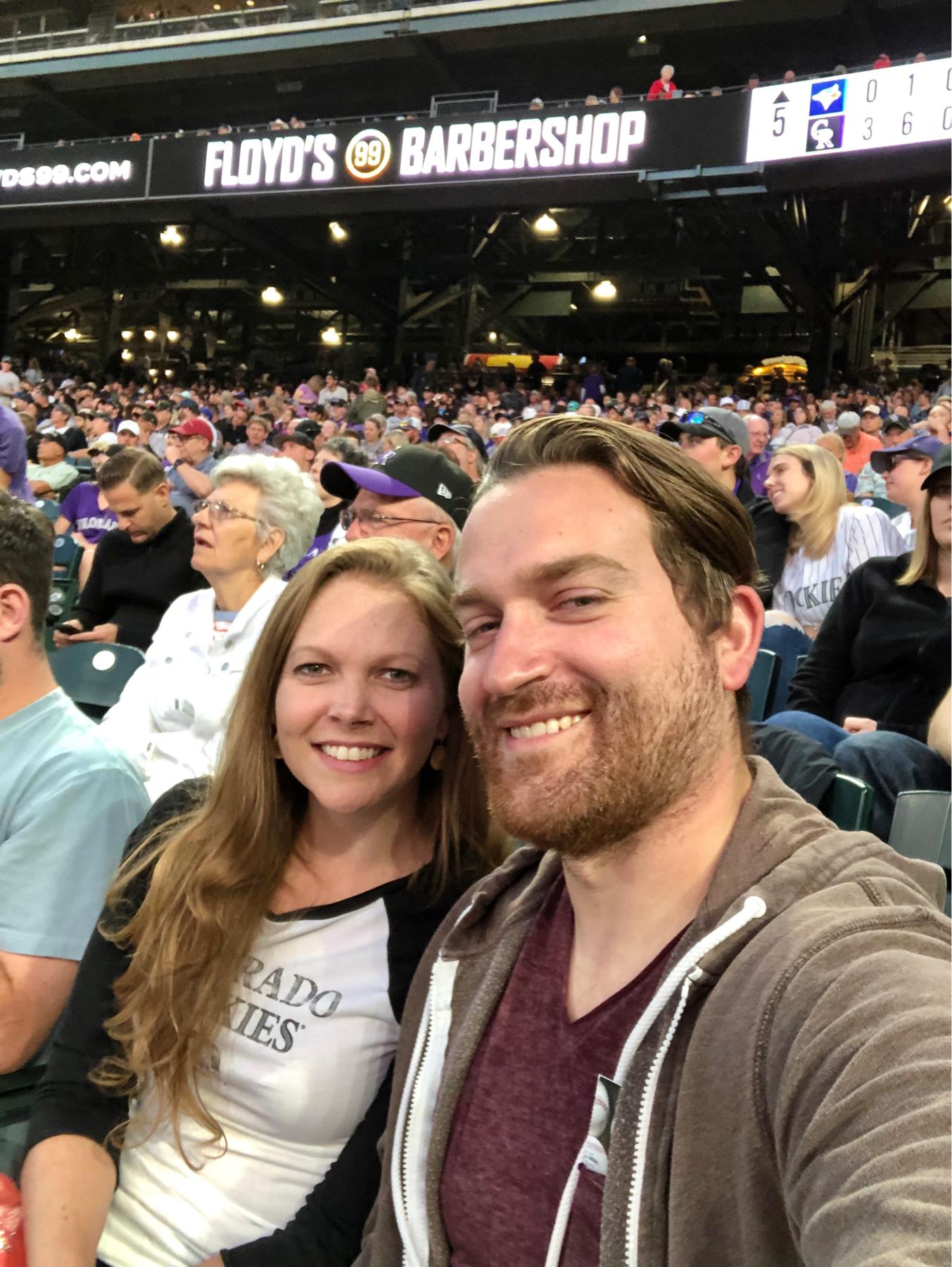 Our 1st Rockies Game