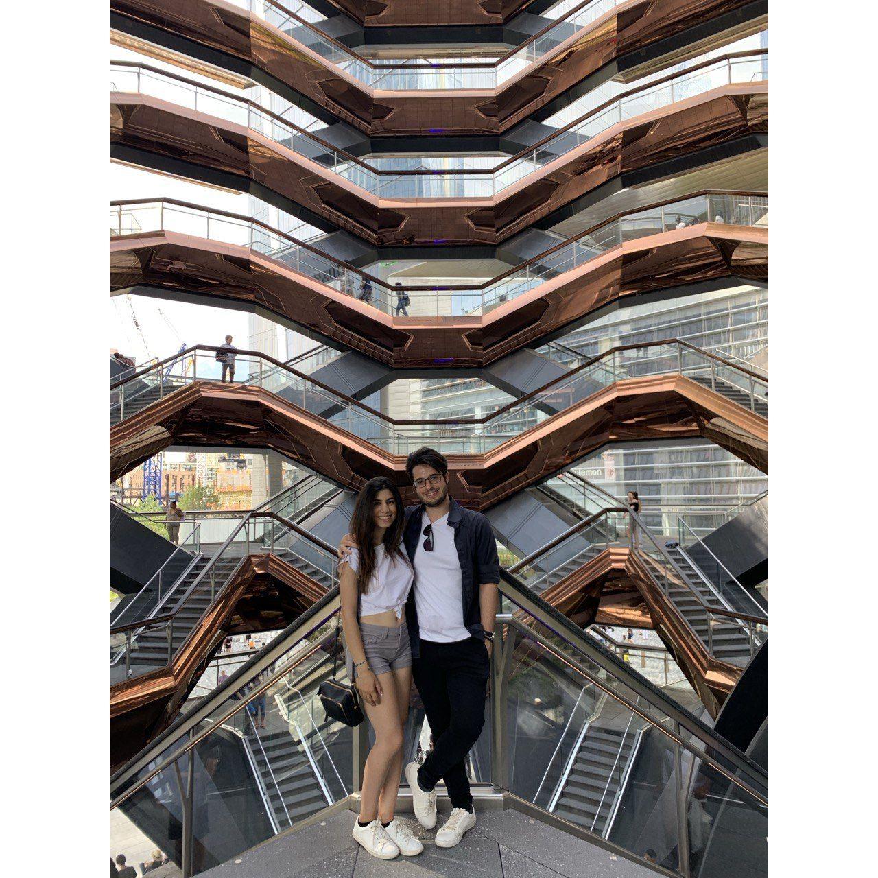 Our first trip! The Airbnb was in the Bronx!