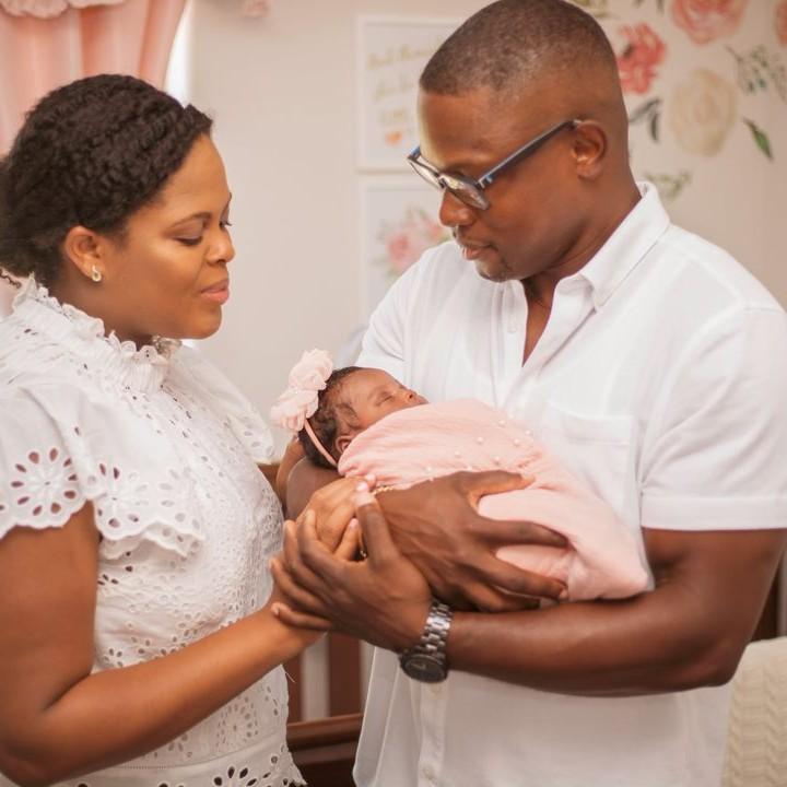 Celebrating the birth of our first child